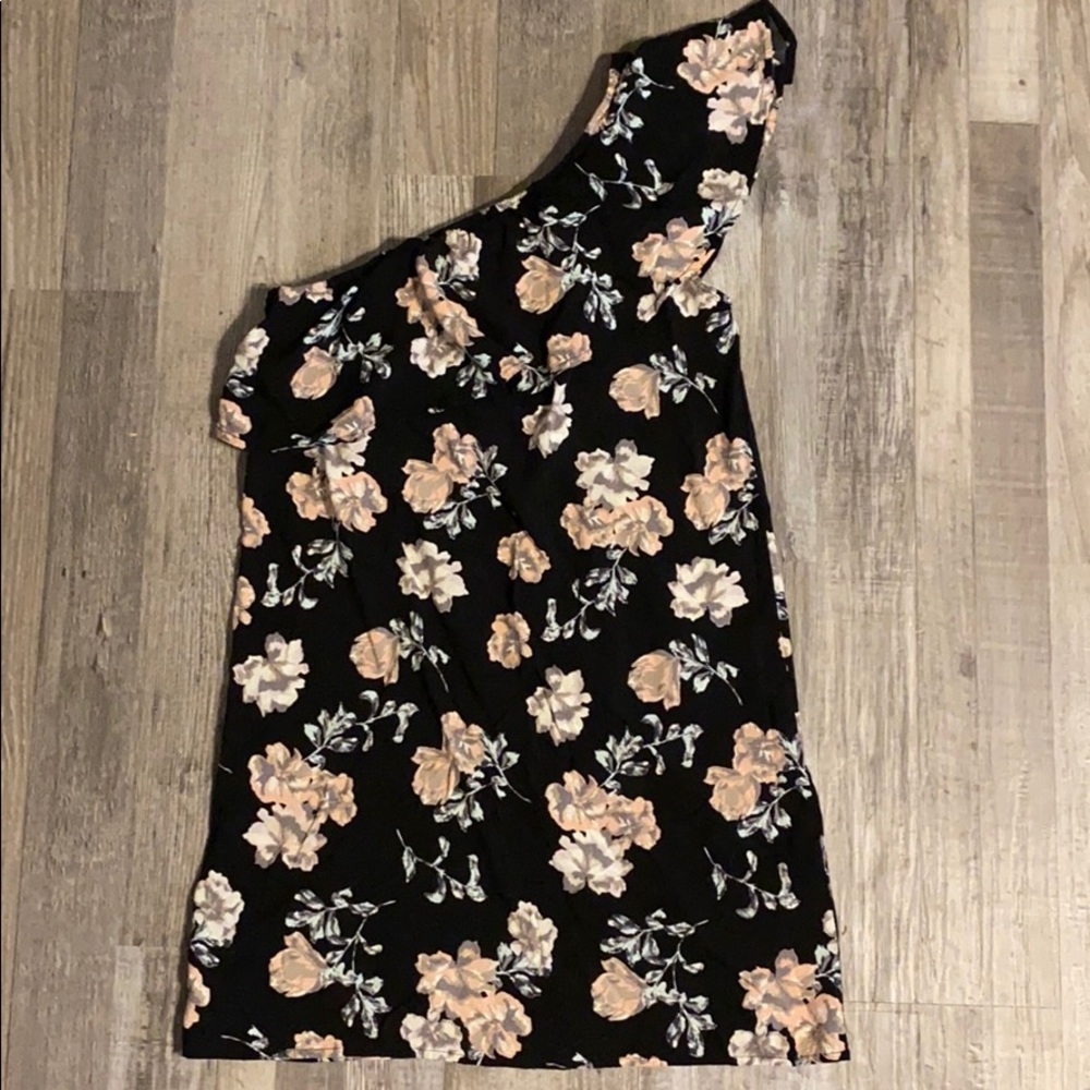 Cute over one shoulder dress from Love Fire